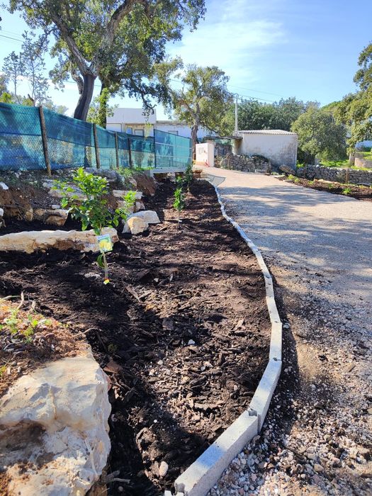 Terra para jardim