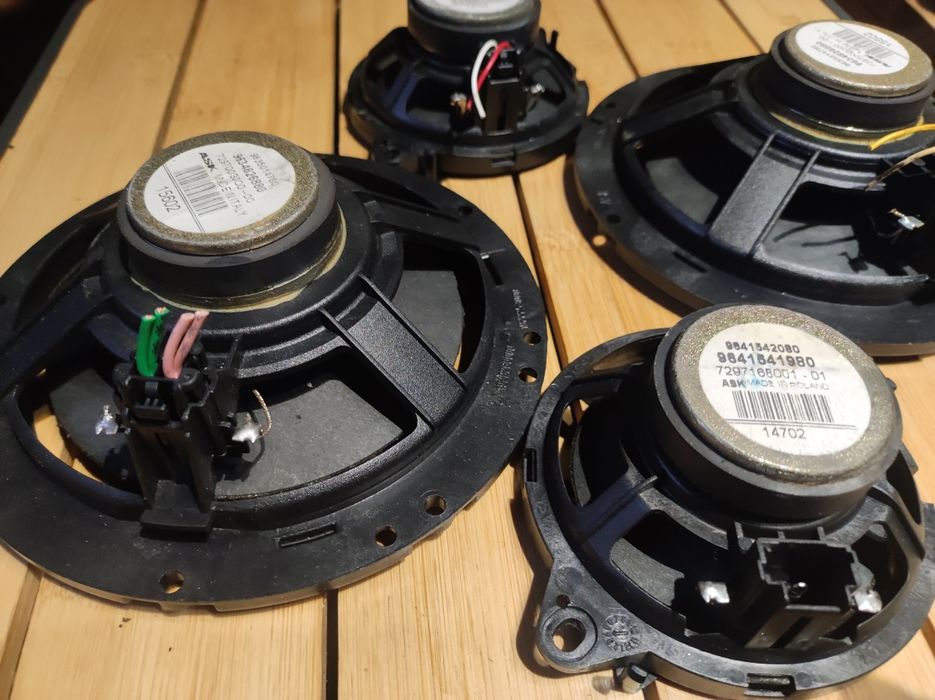 Głośniki samochodowe , koszyki i mocowania Peugeot 206 CC