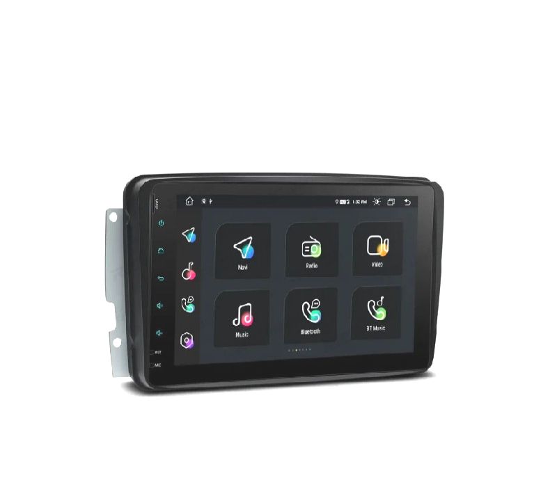 AUTO RÁDIO GPS ANDROID 13 PARA MERCEDES W168 C W203 CLK W209 G W463 VITO VIANO W639