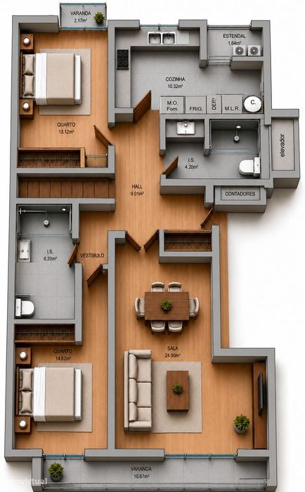 Apartamento T2 à venda em Silveira, Torres Vedras — foto 15