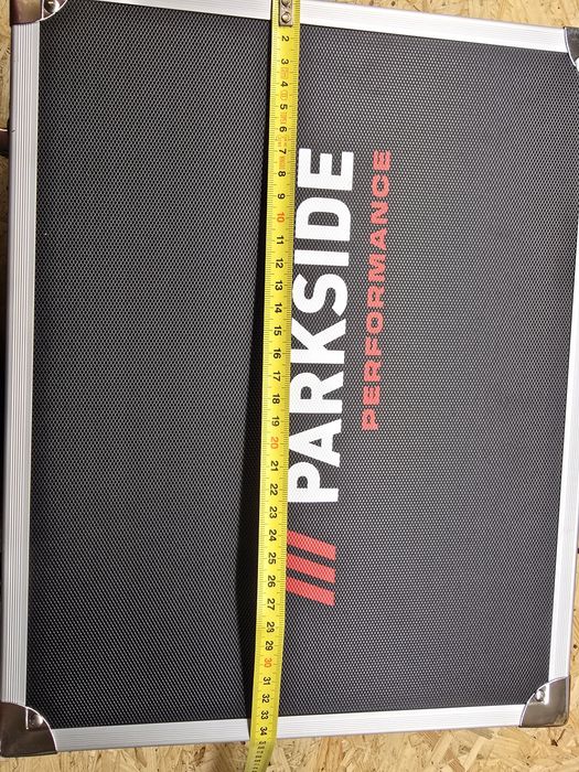 Walizka aluminiową parkside