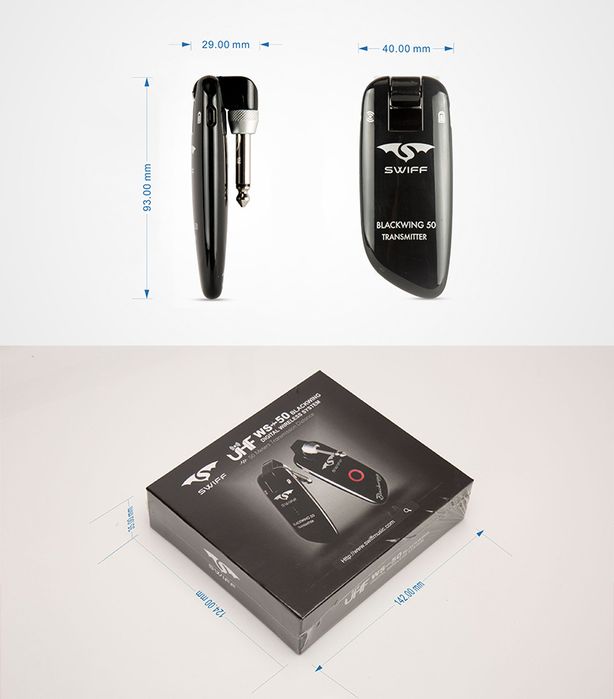 Transmissor sem fios Guitarra Violão WS50