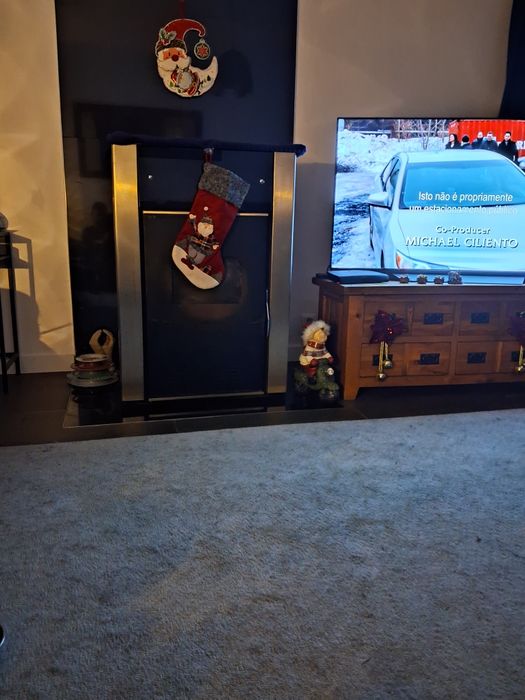 Salamandra/queimador  a pellets para aquecimento central