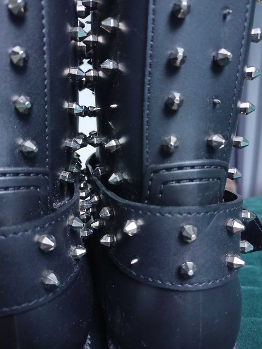 Buty kalosze Philipp plein botki za kostkę