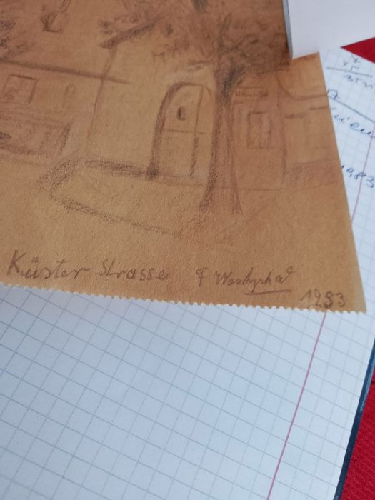 Rysunek, szkic 1983 r