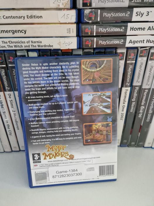 Myth makers orbs of doom ps2 PlayStation 2