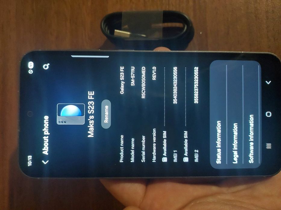 Телефон Samsung S23 FE 128 GB Sim Locked