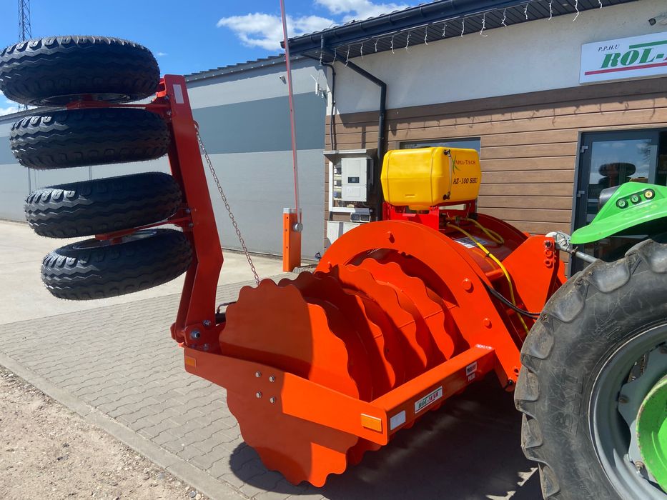 ROL MAR  Wał pryzmowy 3 m/ komory / ramię hydrauliczne