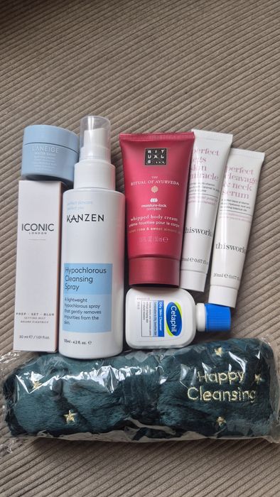Zestaw kosmetyków Travel Size / Beauty Box (Rituals, Laneige, Iconic London, This Works)