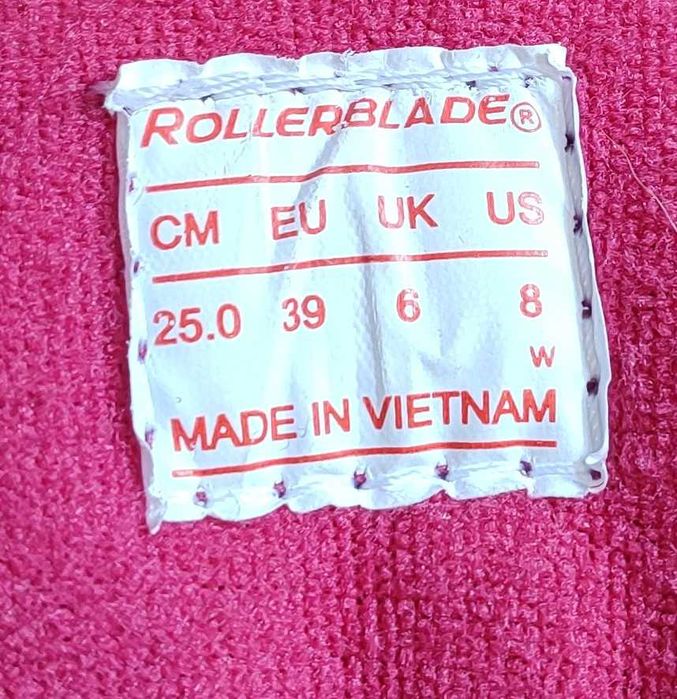 ROLKI ROLLERBLADE rozmiar 39, zestaw ochraniaczy i kask