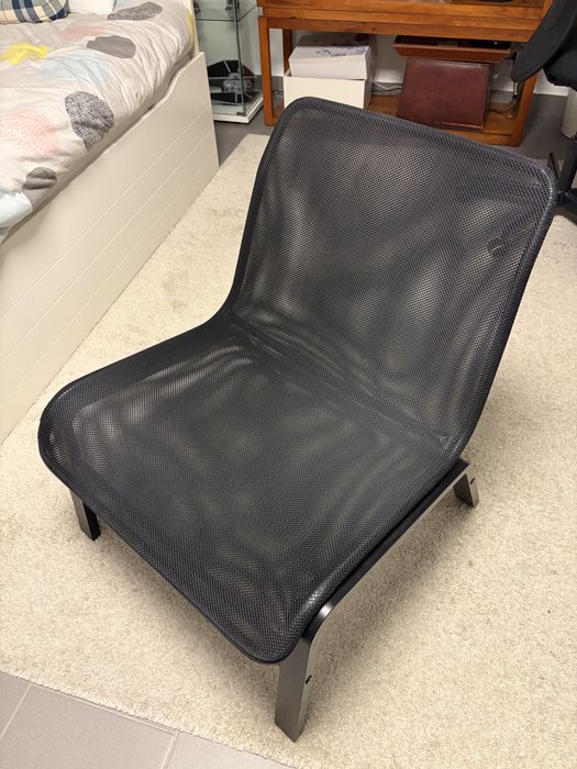 Cadeirao tecido rede como novo