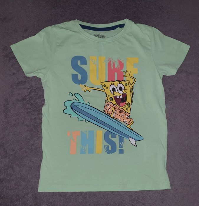 Bluzka Spongebob Pepco rozmiar 116