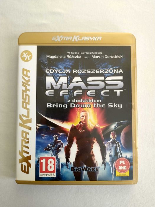 Mass Effect – Edycja Rozszerzona (+ dodatek Bring Down the Sky) | PC DVD-ROM | eXtra Klasyka