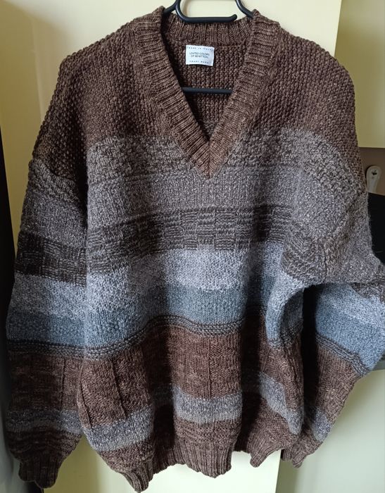 Sweter męski wielokolorowy