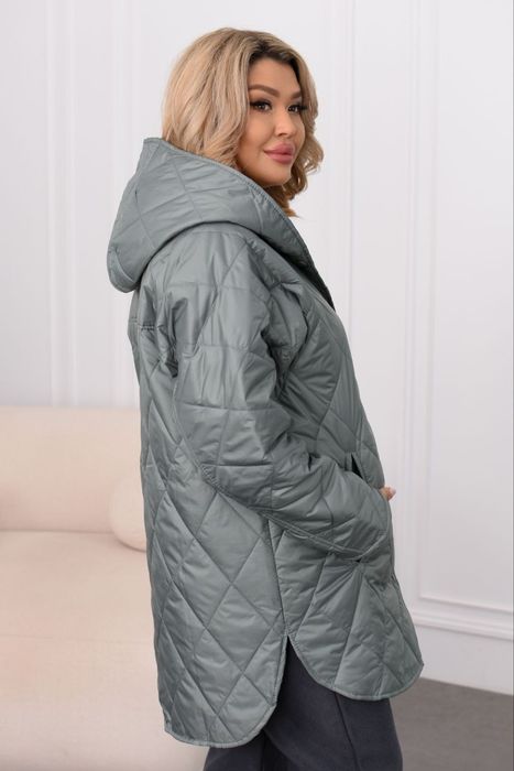 Стильна стьогана курточка 48-62