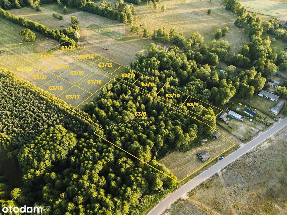 Urokliwa działka 1294 m WZ przy lesie, Anastazew - Widok 4