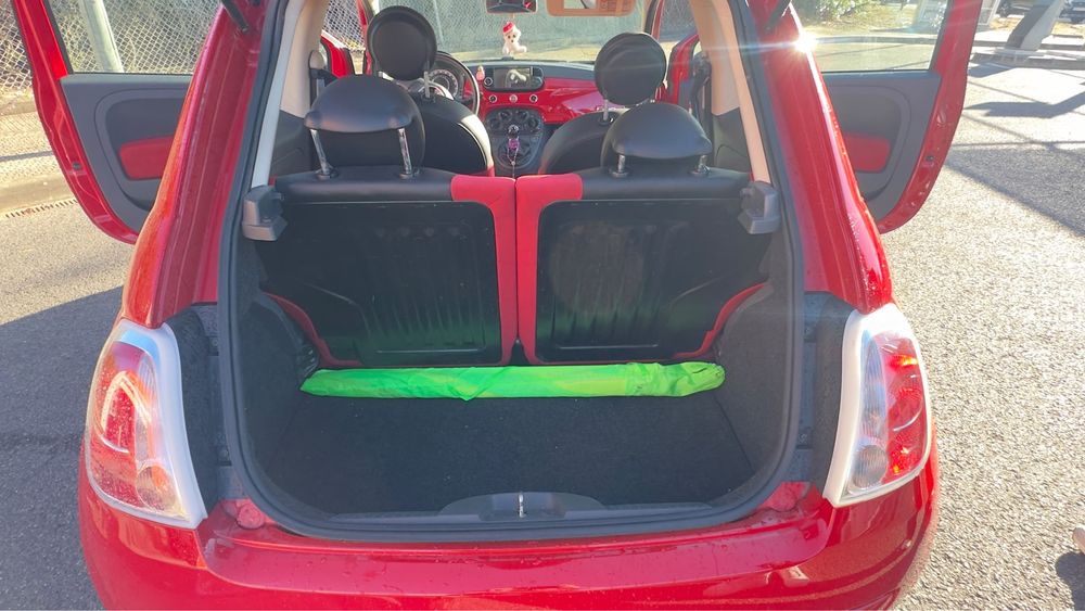 Fiat 500 vermelho