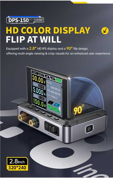 Новые Fnirsi DPS-150 лабораторный блок  питания
