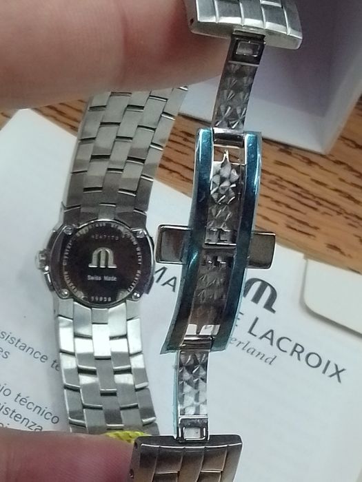 *NOS* Relógio bracelete Maurice Lacroix Intuition 25