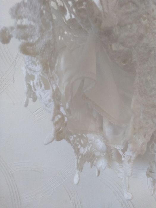 Białe spodenki/szorty koronkowe s,m,l