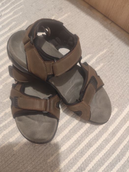 Sandały męskie Lasocki skóra r.42