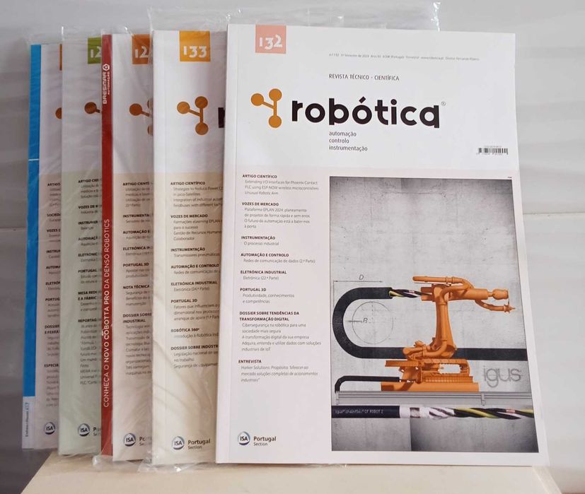 Coleção de Revistas “Robótica” – Edição Técnica e Científica