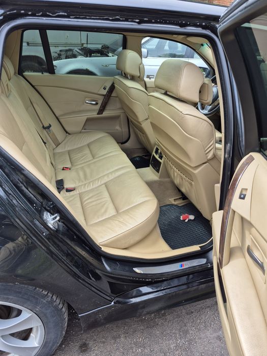 Розборка BMW E 60/61 М57N мотор коробка  форсунки турбіна радіатор ген