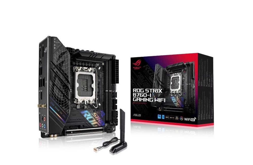 Оригінальна коробка Материнської плати ASUS ROG Strix B760-I Gaming WiFi