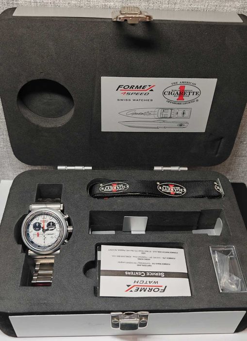 Чоловічий годинник Formex 4Speed Chronograph Titanium-Steel Sapphire