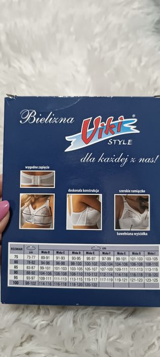 Biustonosz miękki bez fiszbin 80I Viki