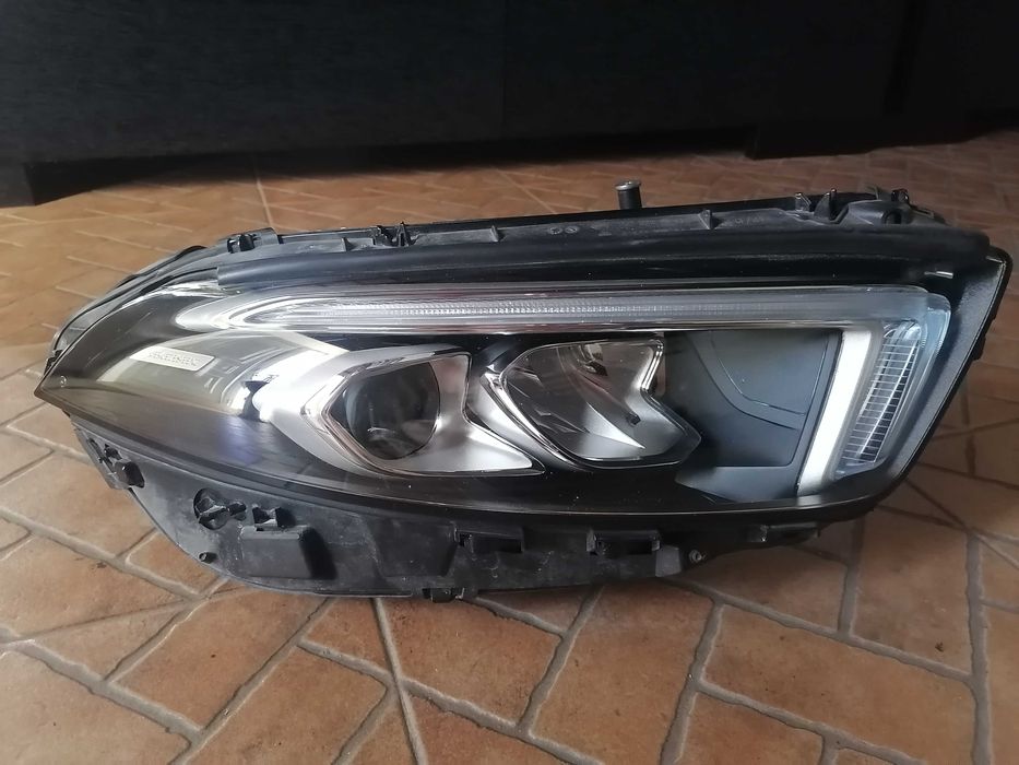 Ótica Mercedes classe A w177 farol óptica Led high performance