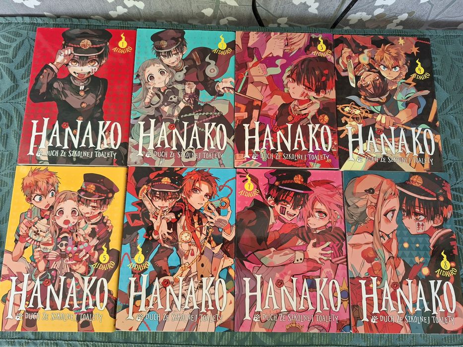 Manga Hanako 8 tomów