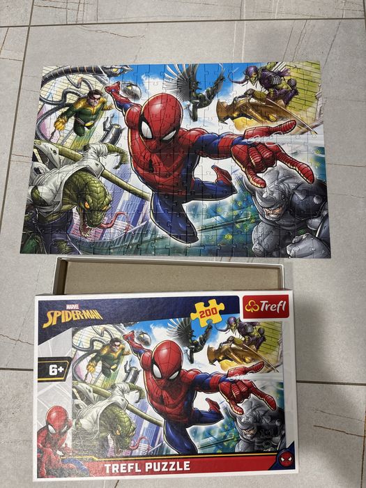 Puzzle spiderman trefl 6+