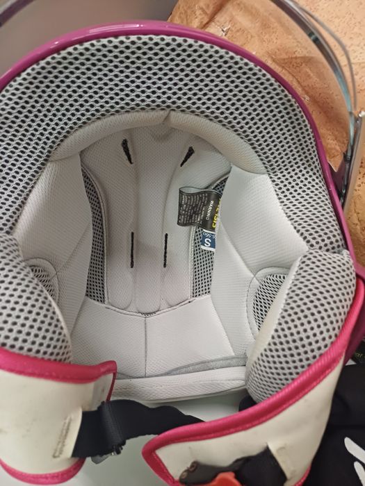 Capacete senhora acerbis com saco para arrumar