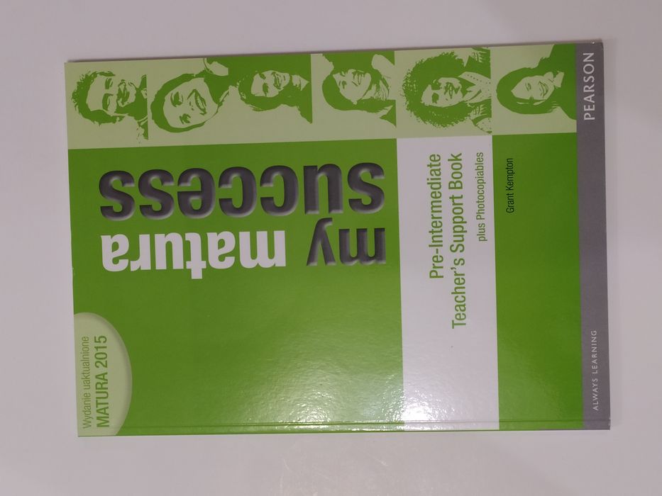 Nowa My Matura Success Teacher's Support Book Pre-intermediate Pearson