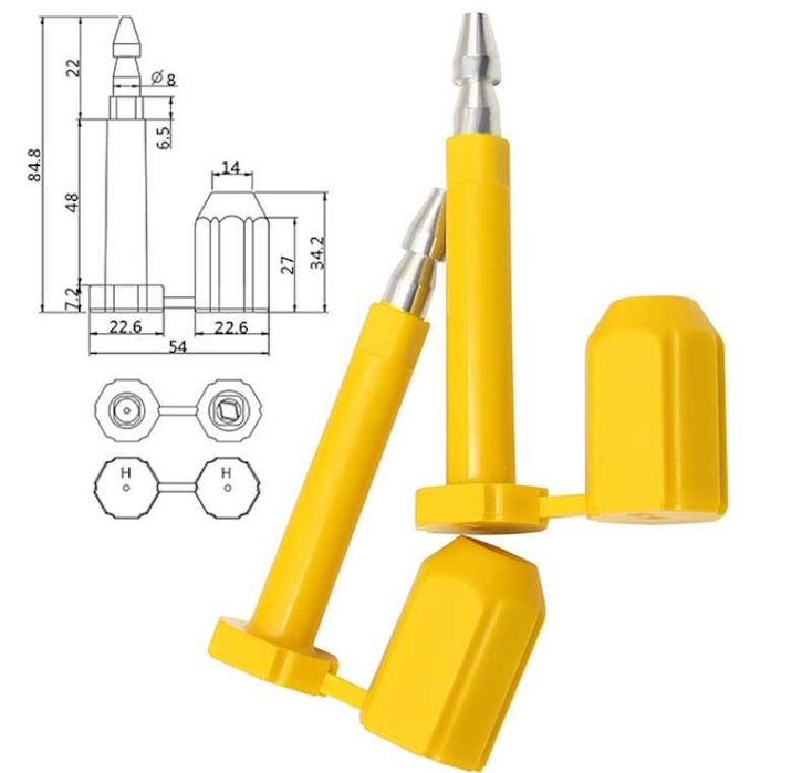 Пломби для контейнера Клікер болтова Нептун