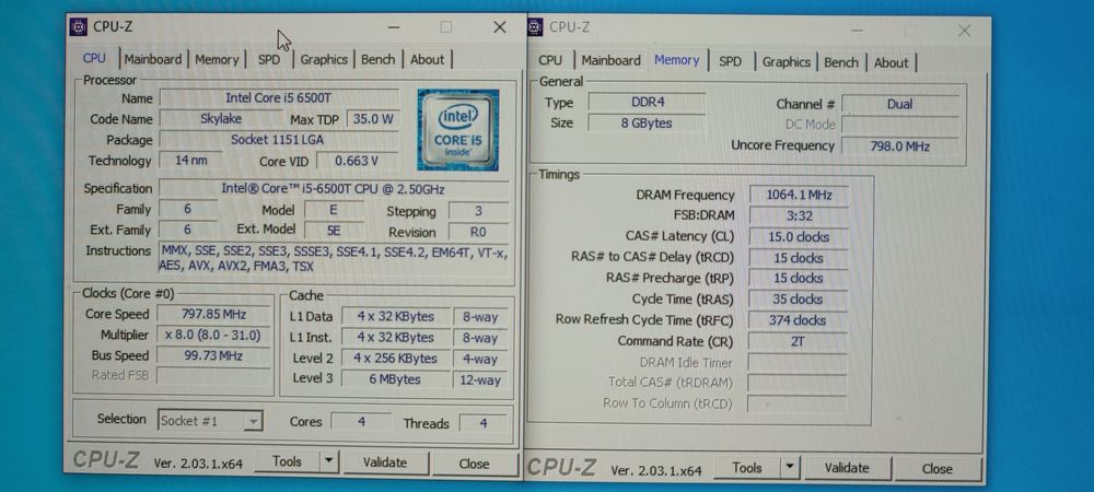 ПК HP ProDesk 600 G3 mini Core i5-6500T 2x4Gb SSD M.2 256GB NVME Wi-Fi