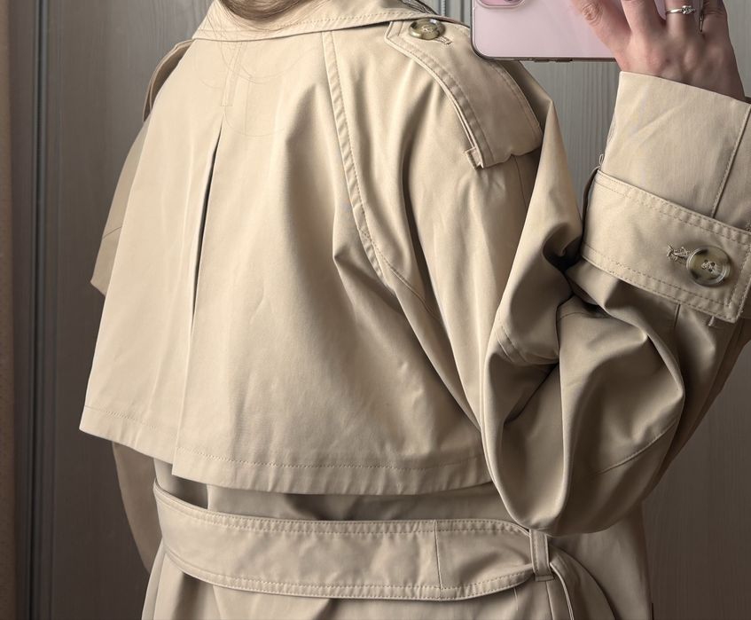 Тренч бежевий, розмір M