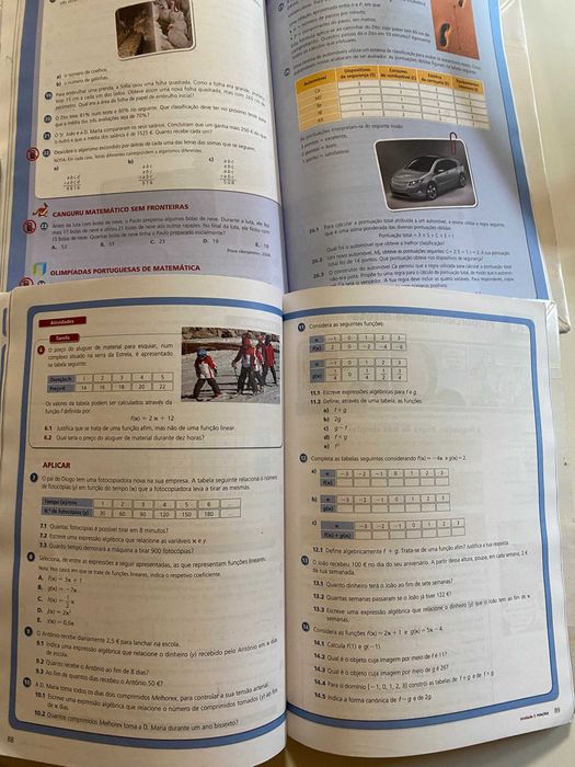 Matemática 7, manual, 7º ano, oferta livro "Preparar os testes"