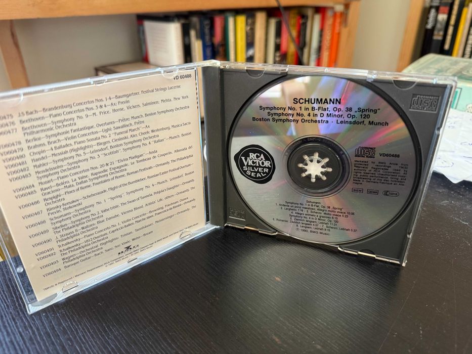 Schumann – Symphonies No.1 & No.4 – Charles Munch, Erich Leinsdorf