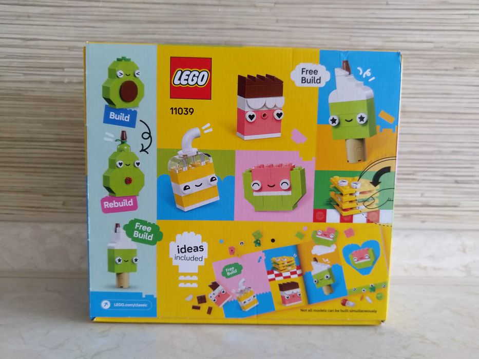 NOWE Klocki 11039 LEGO Classic Kreatywne Smakołyki