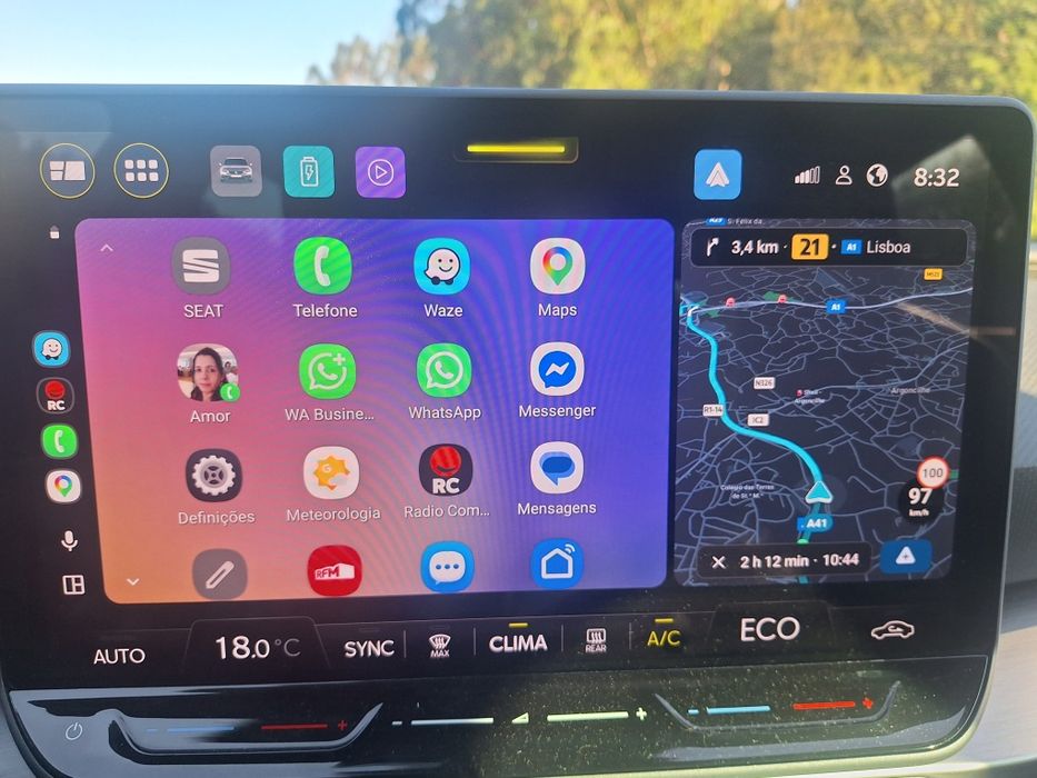 Adaptador USB => Android Auto