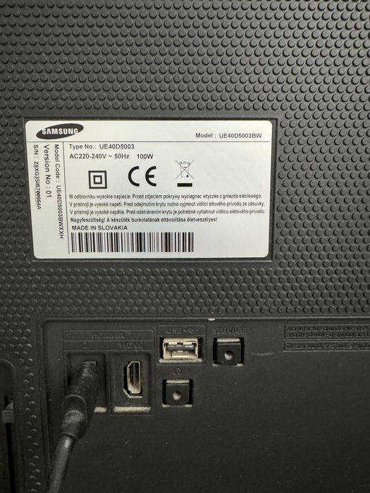 Telewizor samsung 40””