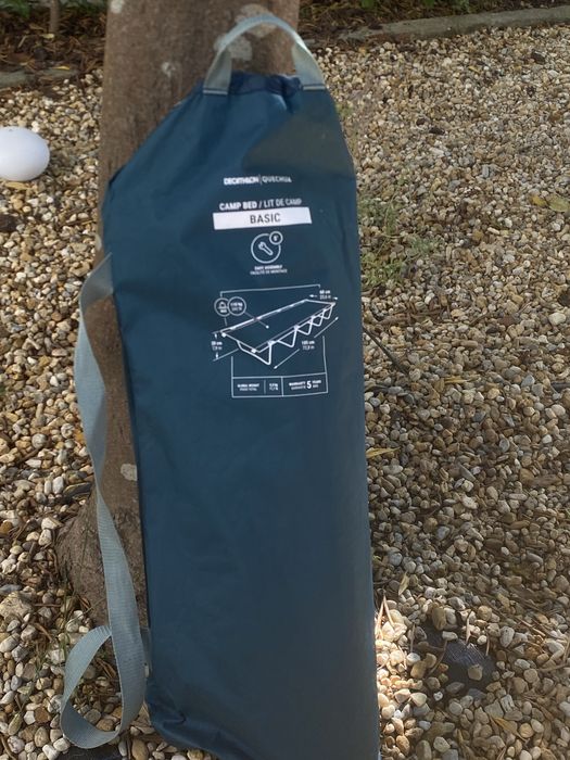 Campismo QUECHUA Cama de Campismo CAMP BED BASIC 60 CM - 1 pessoa