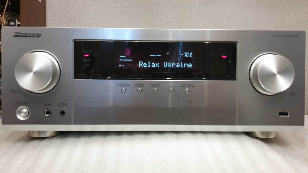 Pioneer VSX-830 TrueHD, 4k, 3D, WiFi, BT, ARC, USB, DSD, DLNA