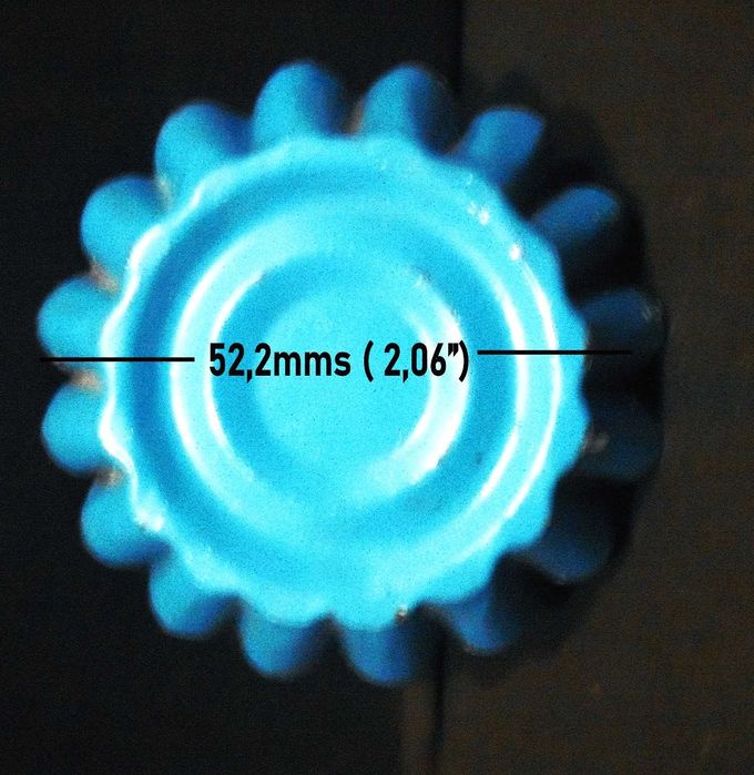 4 Formas antigas - anos 50 - em chapa de AML para brincar na praia