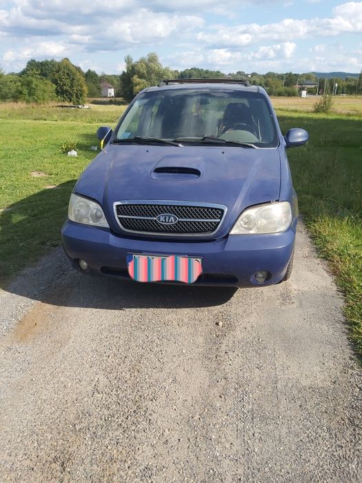 kia canival maska zderzak lampa części 2.9 crdi