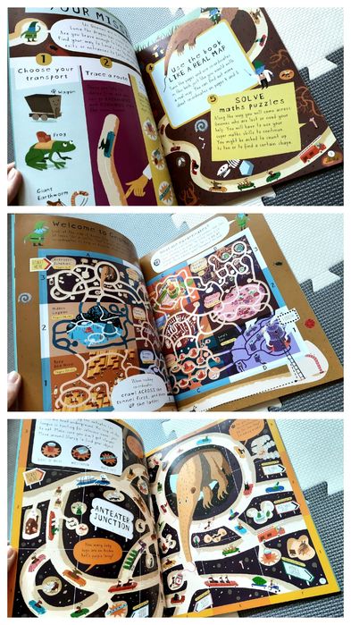 P. Boston Underground Find Your Way wyszukiwanka po angielsku labirynt