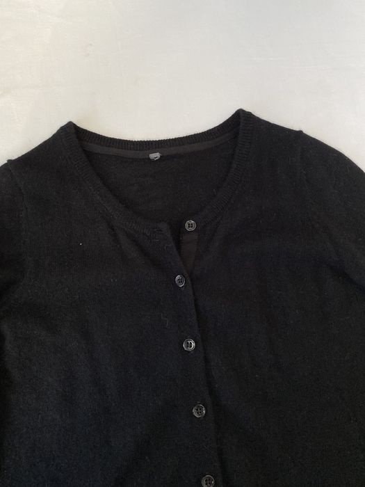 Чорний кардиган