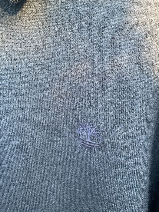 Sweter męski granatowy z kaszmirem
